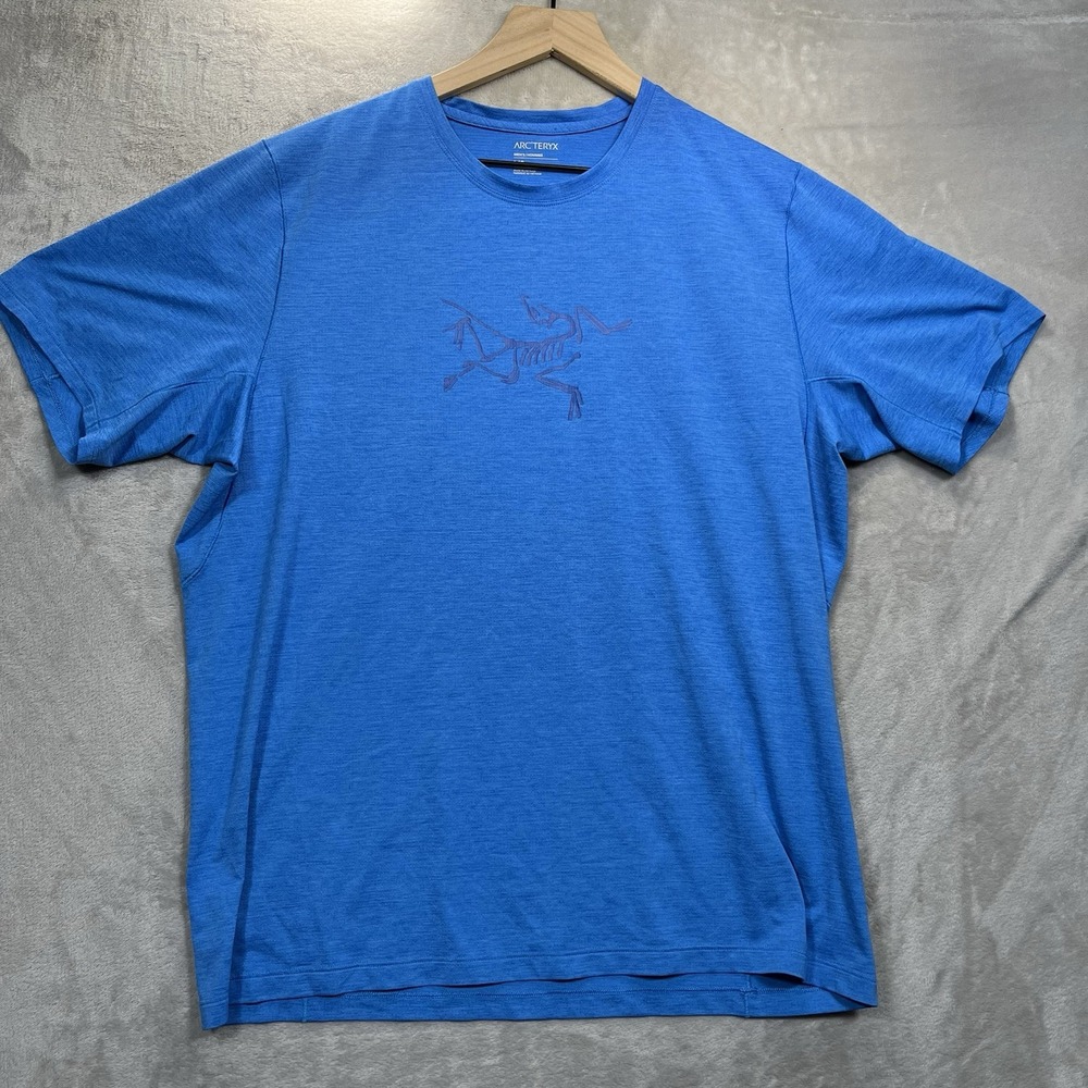 Arc'teryx Men's Cormac Logo T-Shirt Large Blue
